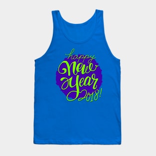 Happy New Year 2018 Tank Top